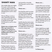Nathan Evans - Shanty Man Noten für Piano