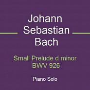 Johann Sebastian Bach - Prelude No. 3 in D Minor (BWV 926) Noten für Piano