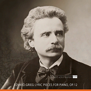 Edvard Grieg - Lyric Pieces, op.12. No. 5 Popular melody Noten für Piano