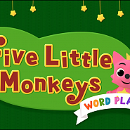Pinkfong - Five Little Monkeys Noten für Piano