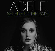 Adele - Set Fire To The Rain Noten für Piano