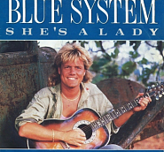 Blue System - She's A Lady Noten für Piano