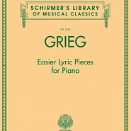 Edvard Grieg - Waltz in a minor Op.12, No.2 Noten für Piano