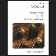 Jean Sibelius - Valse triste, op. 44 nr. 1 Noten für Piano