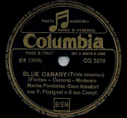 Marisa Fiordaliso usw. - Blue Canary Noten für Piano