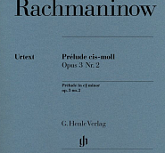 Sergei Rachmaninoff - Prelude op. 3 number 2 Noten für Piano