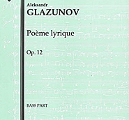 Alexander Glazunov - Poeme Lyrique, Op. 12 Noten für Piano
