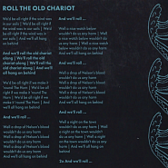 Nathan Evans -  Roll The Old Chariot Noten für Piano