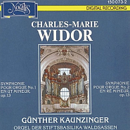 Charles-Marie Widor - Organ Symphony No.1 in C minor Op.13 No.1: VI Meditation Noten für Piano