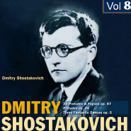 Dmitri Shostakovich - Prelude in A major, op.34 No. 7 Noten für Piano