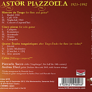 Astor Piazzolla - Histoire du Tango - Cafe 1930 Noten für Piano