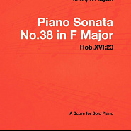 Joseph Haydn - Sonata No. 38 in F Major, Hob. XVI, 23: Part 1 Moderato Noten für Piano