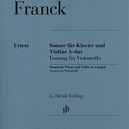 Cesar Franck - Violin Sonata: Part 1, Allegretto ben moderato Noten für Piano