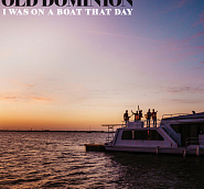 Old Dominion - I Was On a Boat That Day Noten für Piano
