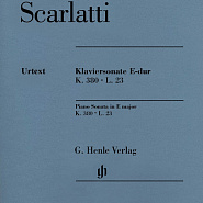 Domenico Scarlatti - Keyboard Sonata in E Major, K. 380 Noten für Piano