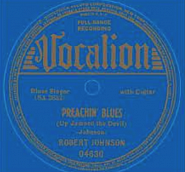 Robert Johnson - Preachin' Blues (Up Jumped The Devil) Noten für Piano