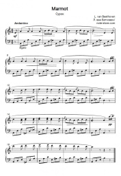 undefined Ludwig van Beethoven - La Marmotte