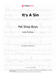 undefined Pet Shop Boys - It's A Sin