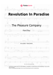 Noten, Akkorde Heath Hunter, The Pleasure Company - Revolution In Paradise