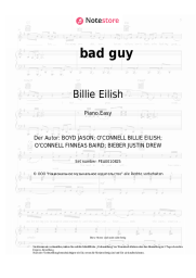 undefined Billie Eilish - bad guy