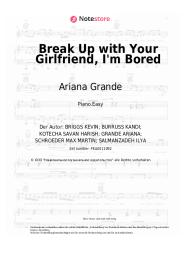 undefined Ariana Grande - Break Up with Your Girlfriend, I'm Bored