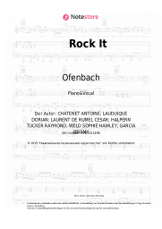 Noten, Akkorde Ofenbach - Rock It