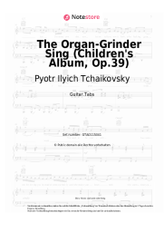 undefined Pyotr Ilyich Tchaikovsky - The Organ-Grinder Sing (Children's Album, Op.39)