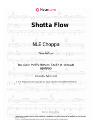 Noten, Akkorde NLE Choppa - Shotta Flow