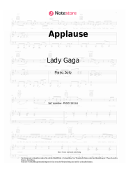 undefined Lady Gaga - Applause