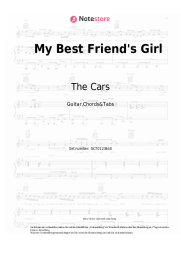 Noten, Akkorde The Cars - My Best Friend's Girl