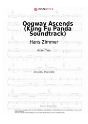 Noten, Akkorde Hans Zimmer, John Powell - Oogway Ascends (Kung Fu Panda Soundtrack)