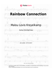 Noten, Akkorde Malou Lovis Kreyelkamp - Rainbow Connection