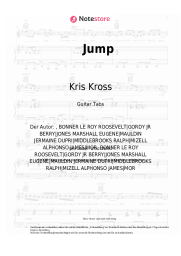 Noten, Akkorde Kris Kross - Jump