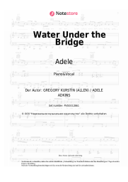undefined Adele - Water Under the Bridge