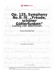 undefined Ludwig van Beethoven - Op. 125, Symphony No.9: IV. „Freude, schöner Götterfunken“