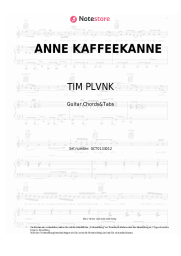 undefined TIM PLVNK - ANNE KAFFEEKANNE