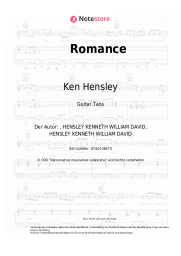 Noten, Akkorde Ken Hensley - Romance