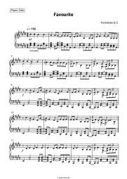 Noten, Akkorde Fontaines D.C. - Favourite