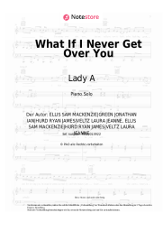 undefined Lady A - What If I Never Get Over You