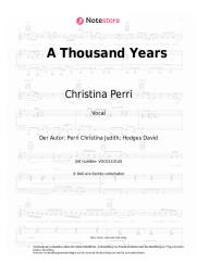 undefined Christina Perri - A Thousand Years