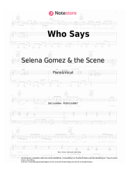 undefined Selena Gomez & the Scene - Who Says