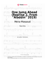 Noten, Akkorde Mena Massoud - One Jump Ahead (Reprise 2, From Aladdin 2019)