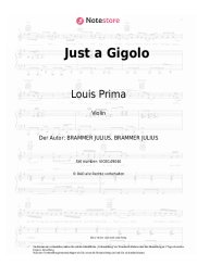undefined Louis Prima - Just a Gigolo