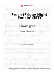 Noten, Akkorde Kawai Sprite - Fresh (Friday Night Funkin' OST)