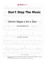undefined Dimitri Vegas x Vin x Zion - Don't Stop The Music