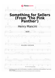 Noten, Akkorde Henry Mancini - Something for Sellers (From 'The Pink Panther')