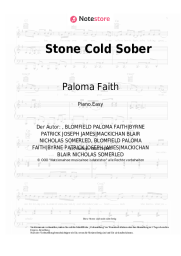 undefined Paloma Faith - Stone Cold Sober