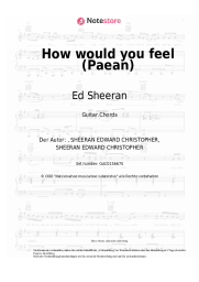 undefined Ed Sheeran - How would you feel (Paean)