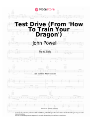 undefined John Powell - Test Drive (From 'How To Train Your Dragon')