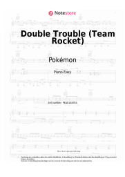 Noten, Akkorde Pokémon - Double Trouble (Team Rocket)